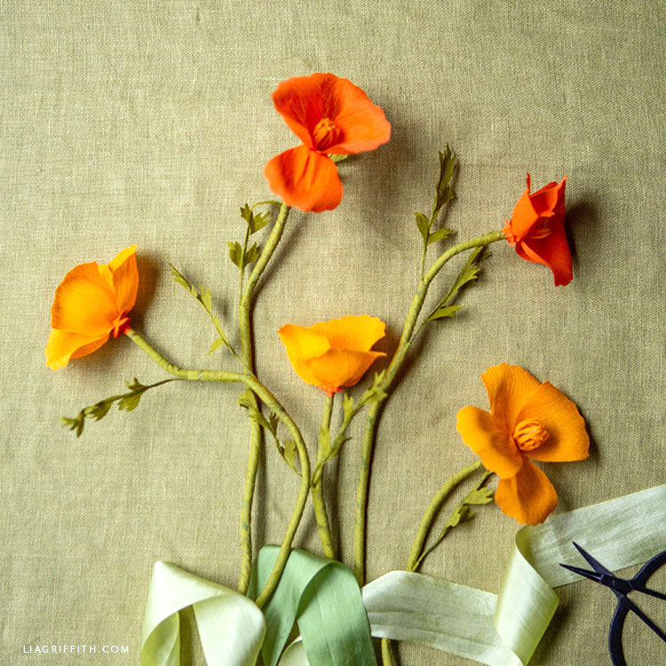 Extra-Fine Crepe Paper - Poppy