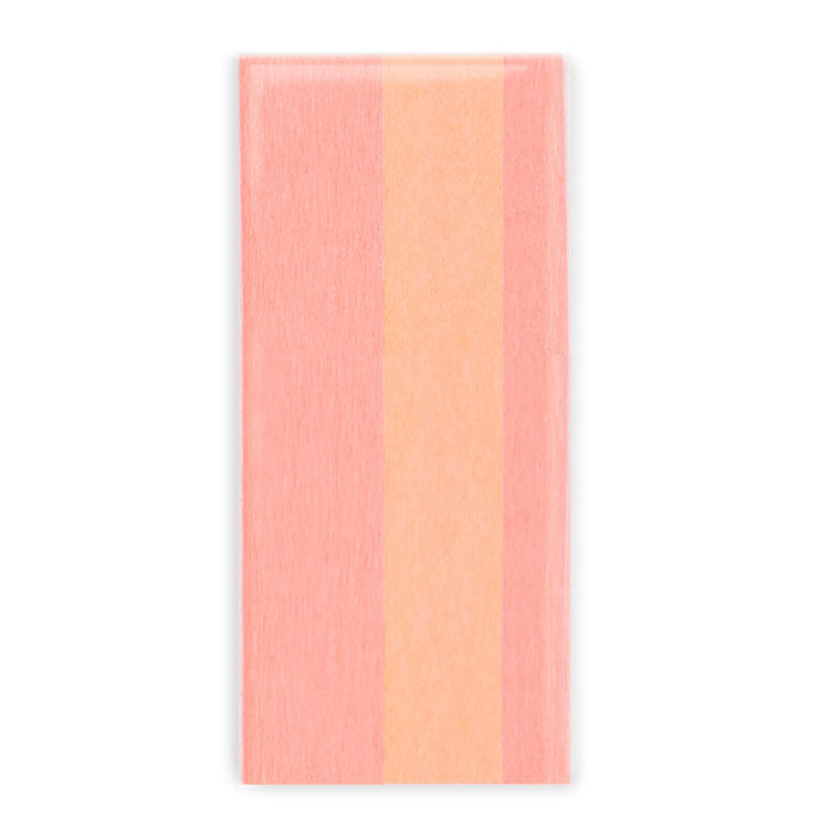 Double-Sided Crepe Paper - Honeysuckle/Coral