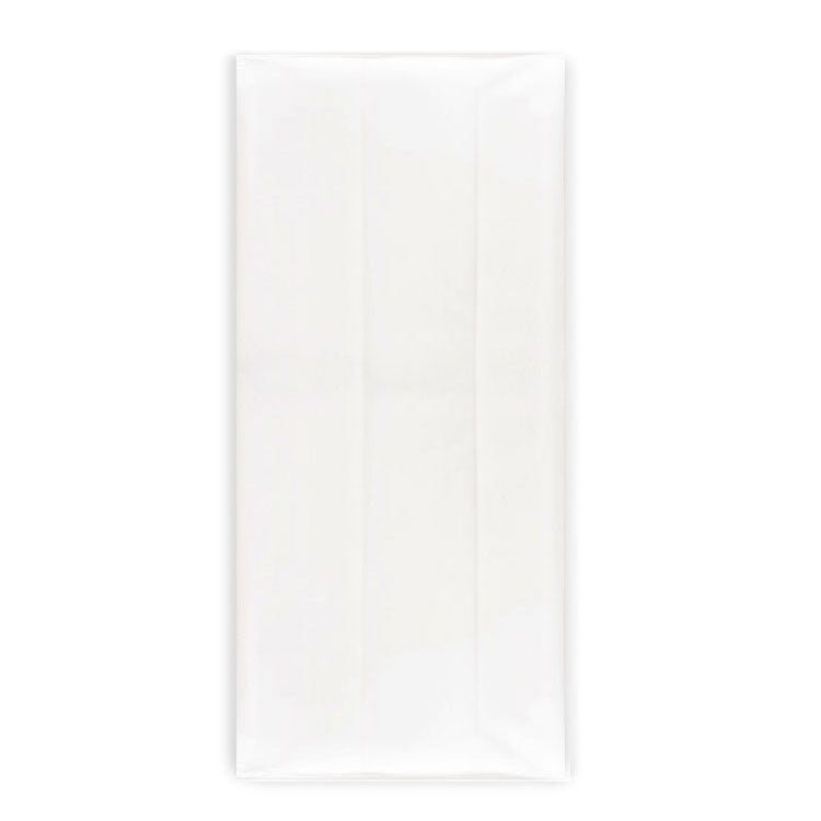 Double-Sided Crepe Paper - White/White