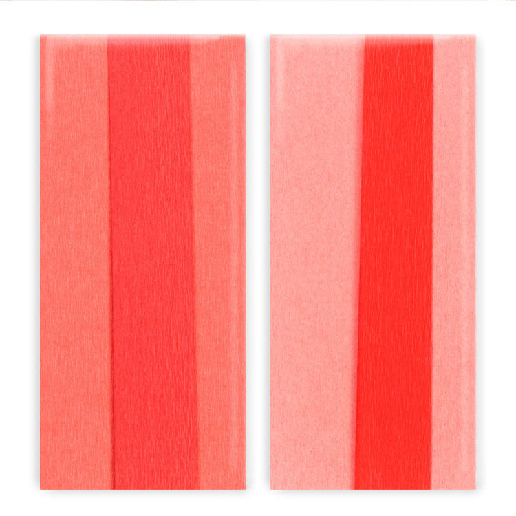Double-Sided Crepe Paper - Strawberry/Tulip Pink & Flamingo/Peony Pink