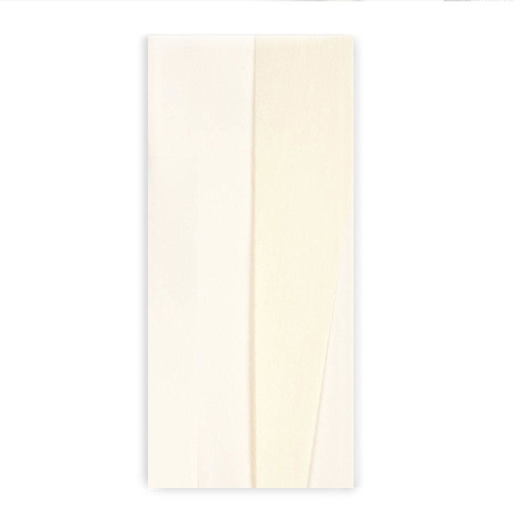 Double-Sided Crepe Paper - White/Vanilla