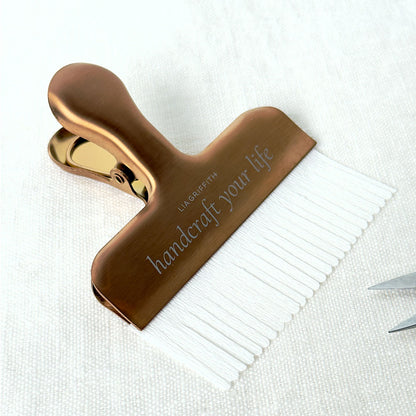 Lia Griffith Engraved Fringe Clip