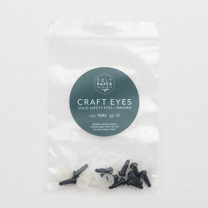 Lia Griffith Craft Eyes 5mm- Pack of 10 image 2