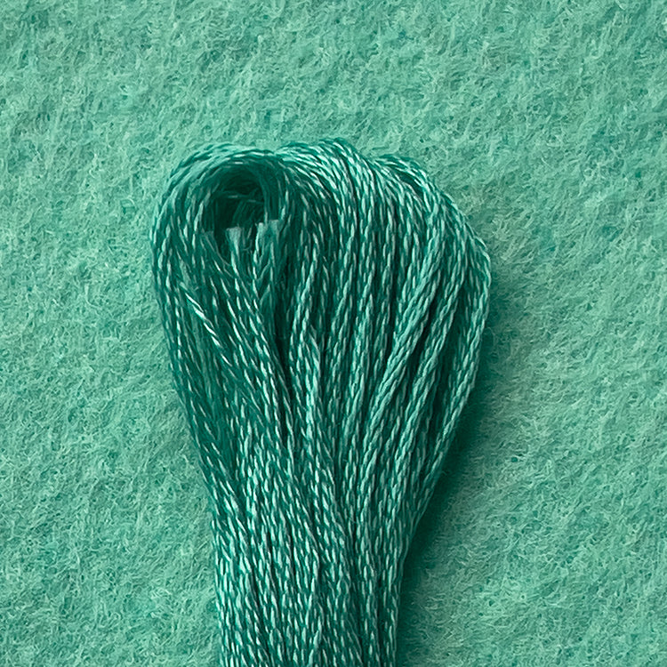 DMC Embroidery Floss - Light Bright Green 3851 image 0