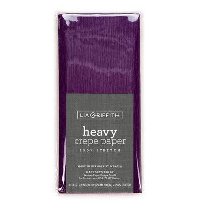 Lia Griffith Crepe Paper Heavy - Plum image 0