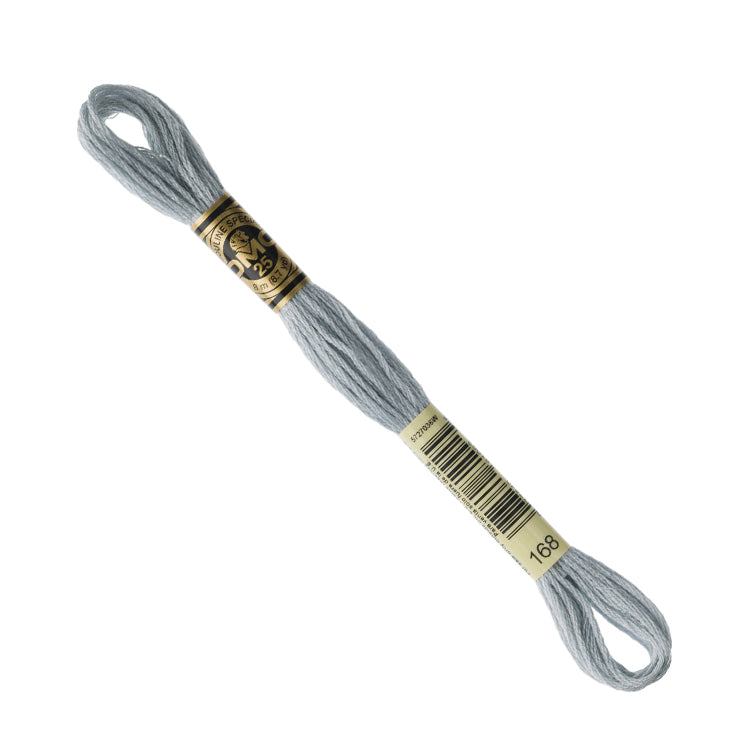 DMC Embroidery Floss - Very Light Pewter 168 image 1