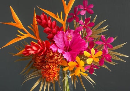 Lia Griffith Crepe Paper Heavy - Tropical Garden image 2