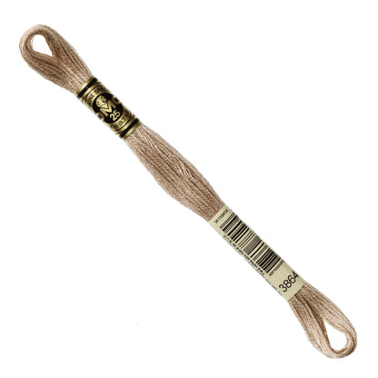 DMC Embroidery Floss - Light Mocha Beige 3864 image 1