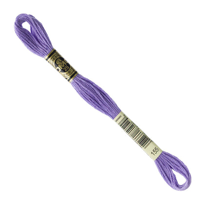 DMC Embroidery Floss - Medium Dark Blue Violet 155 image 1