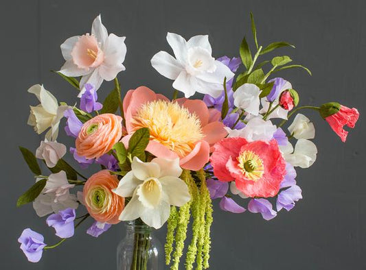 Lia Griffith Crepe Paper Extra Fine - Secret Garden image 2