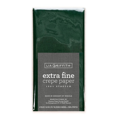 Lia Griffith Crepe Paper Extra Fine - Evergreen image 0