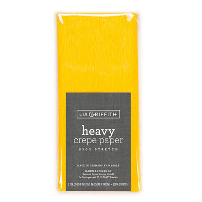Lia Griffith Crepe Paper Heavy - Nectarine (1-sheet) image 0