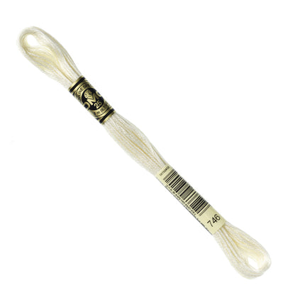 DMC Embroidery Floss - Off White 746 image 1