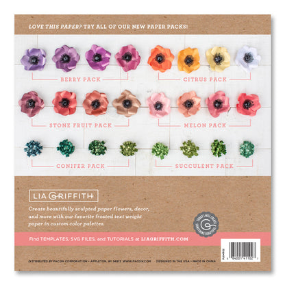 Lia Griffith Frosted Paper - Succulent Pack image 3