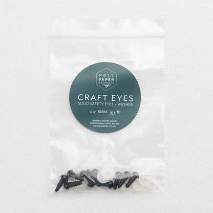 Lia Griffith Craft Eyes 6 mm - Pack of 10 image 3