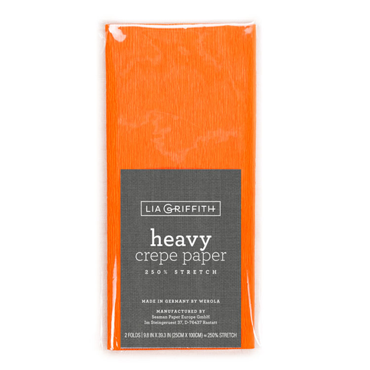 Lia Griffith Crepe Paper Heavy - Poppy image 0