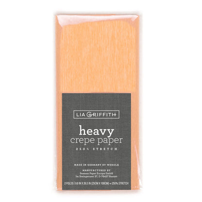 Lia Griffith Crepe Paper Heavy - Coral image 0