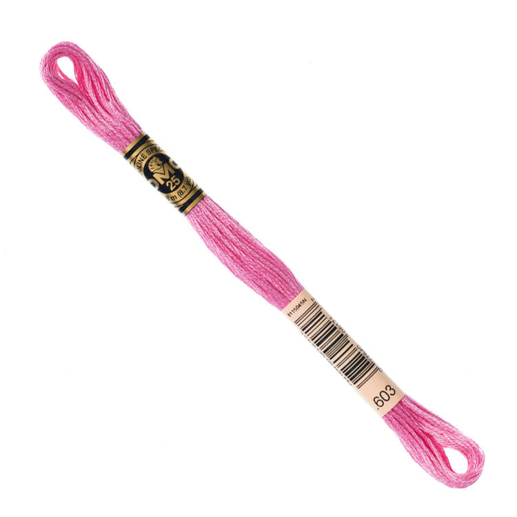 DMC Embroidery Floss - Cranberry 603 image 1