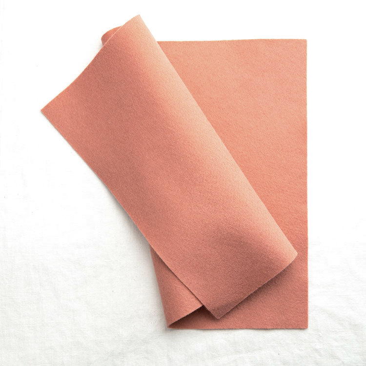 Wool Blend Felt - Salmon