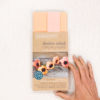 double sided peach crepe paper