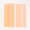 peach pink double sided crepe paper