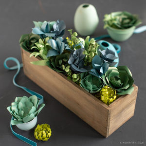 Frosted Paper Succulent Kit