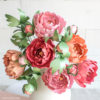 Paper Peonies template