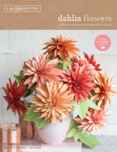 Dahlia Paper Flower Kit
