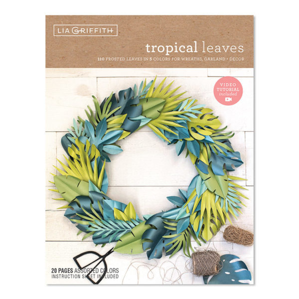 Paper Tropical Leaves
