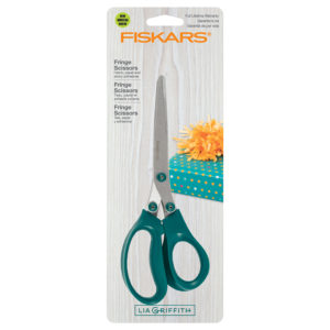 Fiskars fringe scissors in packaging