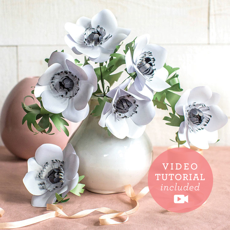 Wooden Flower Stems Template & Tutorial - Lia Griffith