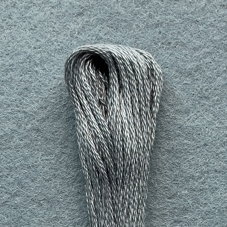 DMC 6-Strand Embroidery Cotton Floss, Light Pewter