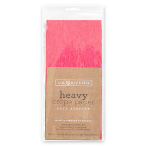 Crepe Paper Pink Hibiscus color
