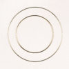 Macrame hoops