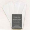 white double sided crepe paper