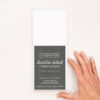 white double sided crepe paper