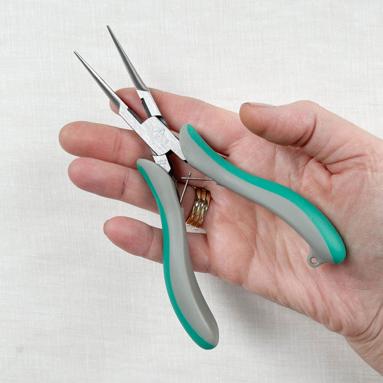 Needle nose pliers/wire cutters - Felt Paper Scissors by Lia Griffith