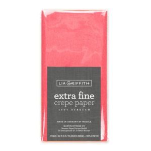 camellia extra fine crepe paper single pack
