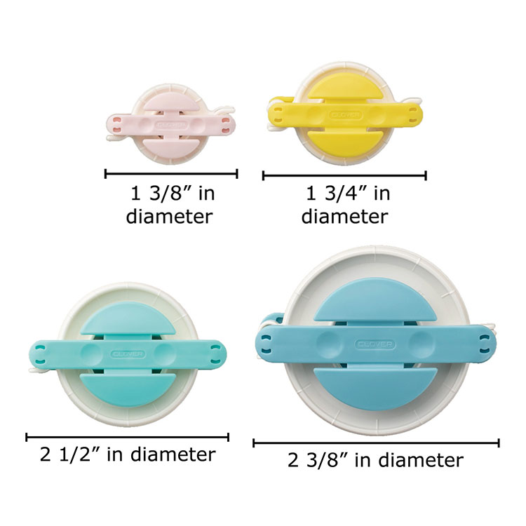 Clover Extra Small Pom Pom Maker - Craft Tool For Perfect Mini Pom Poms