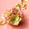 Crepe Paper Flowering Succulents Commercial Use Pattern - Image 2