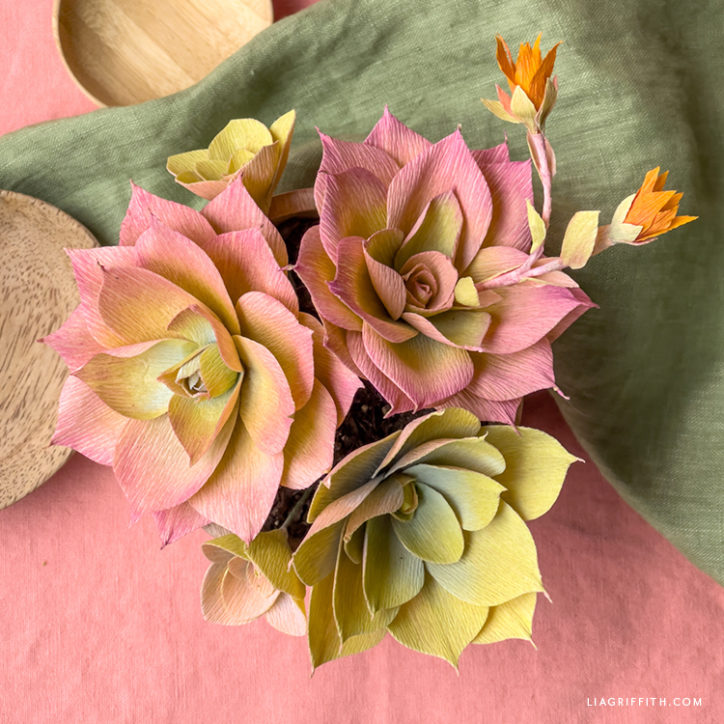 Lia Griffith Crepe Paper Extra Fine - Enchanted Garden