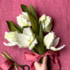 Crepe Paper Watercolor Parrot Tulip Commercial Use Pattern - Image 3