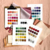 Lia Griffith Felt & Floss Swatch Sheet (Free Download) - Image 2