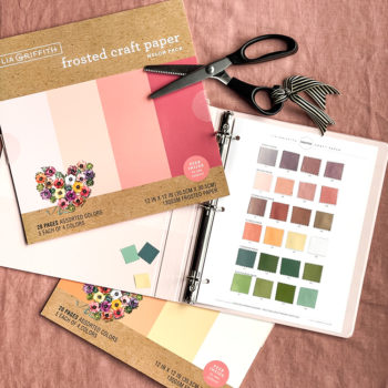 Craft paper - Lia Griffith for Felt Paper Scissors