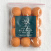 Lia Griffith Felt Balls 3cm Papaya - Pack of 12 - Image 4