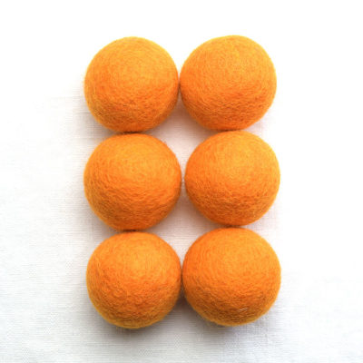 Orange Blossom - Felt Ball 2cm - American Felt & Craft
