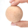 Lia Griffith Felt Balls 4 cm Almond - Pack of 6 - Image 2