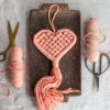 Lia Griffith Macrame Cord 4mm - Pink - Image 5