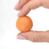Lia Griffith Felt Balls 2cm Papaya - Pack of 12 - Image 2