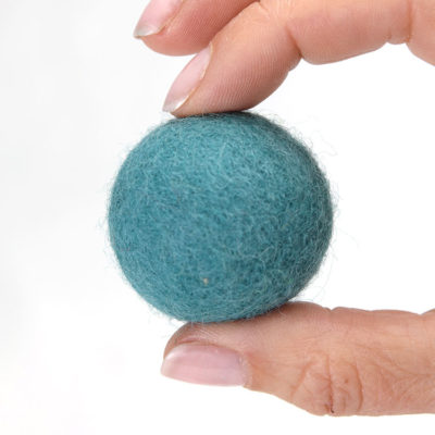 Wool Felt Ball for DIY Arts and Crafts - 0.6 inch Wool Balls in Assorted Colors - Bulk Tiny Puff Balls for Felting and Garland, Size: 0.59 in Dia